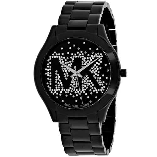 Michael Kors Women's Wren Black Watch 