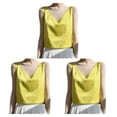 thumbnail image 2 of Sonducket Transpirable y cómodo Halter Top Mujeres Love - Para el verano Camiseta Top Tops Mujeres Tank Tops Camisola Sexy Ligero A36 Amarillo S Type1 NO1, 2 of 5