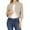 Solid Color, variant on Womens Blazer Jackets Summer 3/4 Sleeve Fashion Casual Solid Color Three Quarter Sleeve Cardigan Short Small Coats Tops