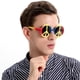 thumbnail image 2 of Gafas Graciosos jinwen Cautivador Paz Mundial Rainbow Unisex Sol, 2 of 6