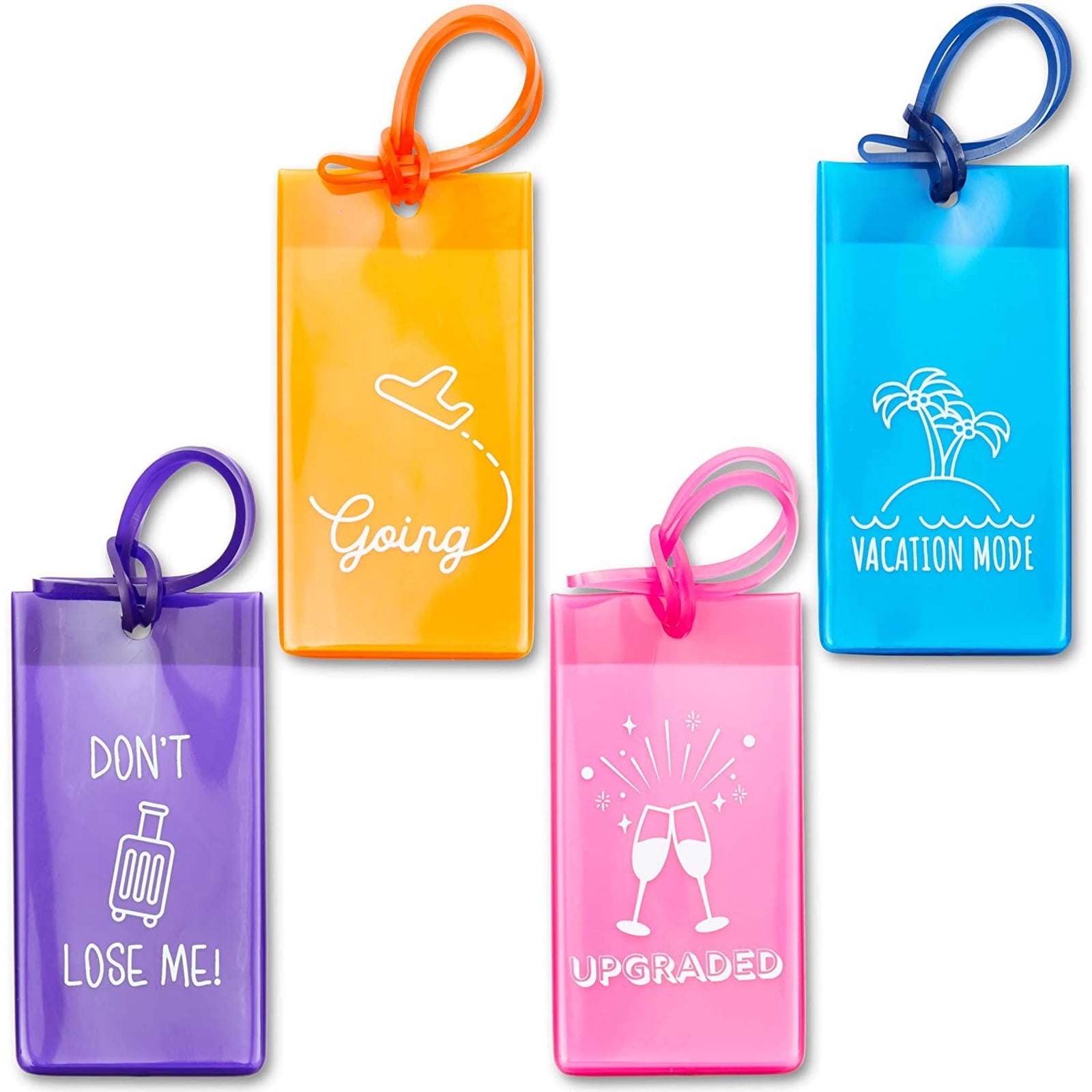Luggage Tags Colourful Leaves Suitcase Luggage Tags Travel Accessories Baggage Name Tag 