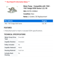 thumbnail image 2 of Water Pump - Compatible with 1960 - 1967 Dodge D200 Series 5.2L V8 1961 1962 1963 1964 1965 1966, 2 of 2