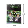 thumbnail image 5 of Northlight LED Lighted Flickering Hanging Garden Candles Canvas Wall Art - 15.75" x 11.75", 5 of 9