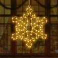thumbnail image 5 of 12in 72 LED Christmas Snowflake Window Lights Decorations,8 Lighting Modes Cool White Snowflake Lights with Remote Control Timer,USB Powered Christmas Silhouette Window Lights for Home Xmas Decor, 5 of 8