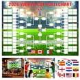 thumbnail image 1 of Póster del calendario del Mundial de Fútbol 2026 YANGALOOP de 90 x 60 cm, 1 of 6