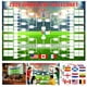thumbnail image 1 of Póster del calendario del Mundial de Fútbol 2026 YANGALOOP de 90 x 60 cm, 1 of 6