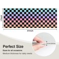 thumbnail image 5 of Gradient Color Checkered Pattern Kitchen Rug Mat,Kitchen Runner Rugs Non Skid Washable,Decorative Kitchen Floor Mats for Kitchen,Sink,Laundry,17"X47", 5 of 5