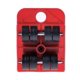 thumbnail image 1 of Herramienta de movimiento de muebles transporte de ruedas de mudanza de palanca de muebles rojas 5pcs 6 piezas, 1 of 8