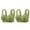 Green, variant on WIZUTIZ Front Closure Bras for Women Plus Size Bras for Women 2-Pack Supportive Bras Wireless Plunging Comfort Full Coverage Bralette Solid Embroidered Underwear for Older Women Athletic XXXXL Beige