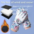 thumbnail image 4 of RMGVDSD Ski Gloves Women Snow Gloves Ladies' 2024 Winter Outdoor Cycling Touchscreen Gloves Thickened Cold Gloves Windproof Warm Gloves, 4 of 4