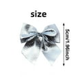 thumbnail image 2 of Silver Handmade Mini Red Xmas Bow,Pack of 36 Resable Christmas Bows,QZS Christmas Wreath Decoration for DIY Craft,Party Favors, 2 of 7