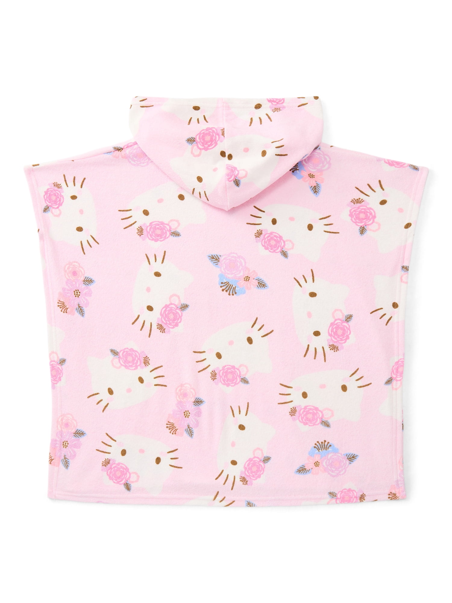 Character Toddler Girl Terry Cover Up Dress with Hood, Sizes 12M-5T