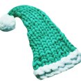 thumbnail image 1 of Gorro de punto de bola larga para mujer, gorro puntiagudo de invierno de Navidad de ganchillo informal para niña Methold JR0767-08, 1 of 7