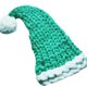 thumbnail image 1 of Gorro de punto de bola larga para mujer, gorro puntiagudo de invierno de Navidad de ganchillo informal para niña Eigraketly JR0767-08, 1 of 7