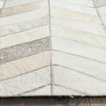 thumbnail image 2 of SAFAVIEH Studio Leather Chauncey Geometric Area Rug, Grey, 3' x 5', 2 of 5