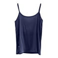 thumbnail image 3 of UPPADA 2025 Racerback Tank Tops for Women Built In Bra Spaghetti Strap Sleeveless Camisole Shirts V Neck Plain Basic Undershirts Sleeveless Tops for Women Plus Clearance, 3 of 6