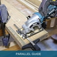 thumbnail image 3 of WESCO 3-3/8 Inch Cordless Mini Circular Saw, 20V Circular Saw, Maximum Cutting Depth 1-1/8 inch, with 2.0Ah Battery and Quick Charger Parallel Guide and Hex Wrench, 1 x 24T TCT Saw Blade for Wood, 3 of 7