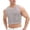 #0278-Gray, variant on Men's Rhinestone Mesh Crop Top Sleeveless Sheer Tank Top for Party Club Multicolor XL Gift