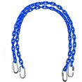 thumbnail image 1 of 66" Fully Coated Chains (Commercial/Residential Grade) + Free Quick Links for Swing Set Playground (Blue), 1 of 1