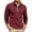 Red, variant on JTieacloth Classic Collared Shirt with Pocket Men's Classic Long Sleeve Shirt Comfortable Breathable Casual Wear For Daily Home Outdoor Activities Slim Fit Turn Down Collar Solid Color Black L