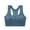 Blue, variant on Tank Tops Solid Color Push Up Sports Bra Yoga Running Fitness Vest Shockproof Support Underwear Camisole Tops for Women,Blue,One Size