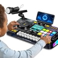 thumbnail image 1 of Mezclador de mesa musical para DJ, mesa, Bluetooth, para niños, 1 of 7