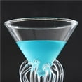 thumbnail image 4 of maskred Cocktail Glass Transparent Shaped Glass Cup Jellyfish Cup, 4 of 6