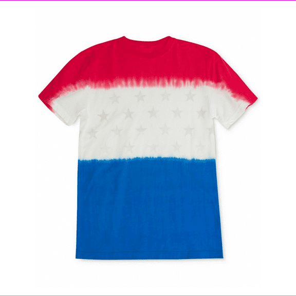 Levi's Men's  Short-Sleeve Crew-Neck T-Shirt White Blue Red Size  L