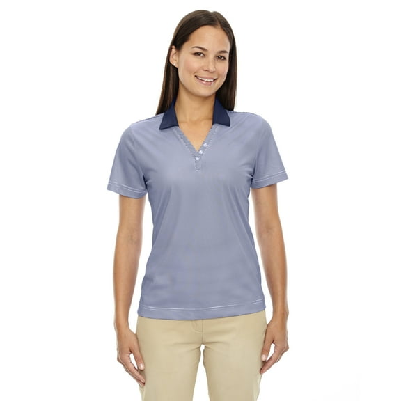 Ash City - Extreme Ladies' Eperformanceâ„¢ Launch Snag Protection Striped Polo - 75115