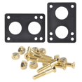 thumbnail image 1 of 2Pcs Skateboard Riser Pad Longboard Rubber Risers Pads with 8Pcs 29mm Truck Screws Set, 1 of 1