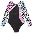 thumbnail image 4 of Alvivi Kids Girls Gymnastics Ice Skating Dance Unitard Leotard Bodysuit with Shorts Hair Band Set Pink 10, 4 of 7
