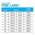 thumbnail image 5 of Seaguar Pink Label 100% Fluorocarbon Fishing Line, 25Yds, 20Lbs Line/Weight, Pink - 20PL25, 5 of 6