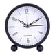 thumbnail image 1 of 26-27 4in Metal Round Alarm Clock Battery Powered Timepiece Silent Desk Bedroom (Green), 1 of 5