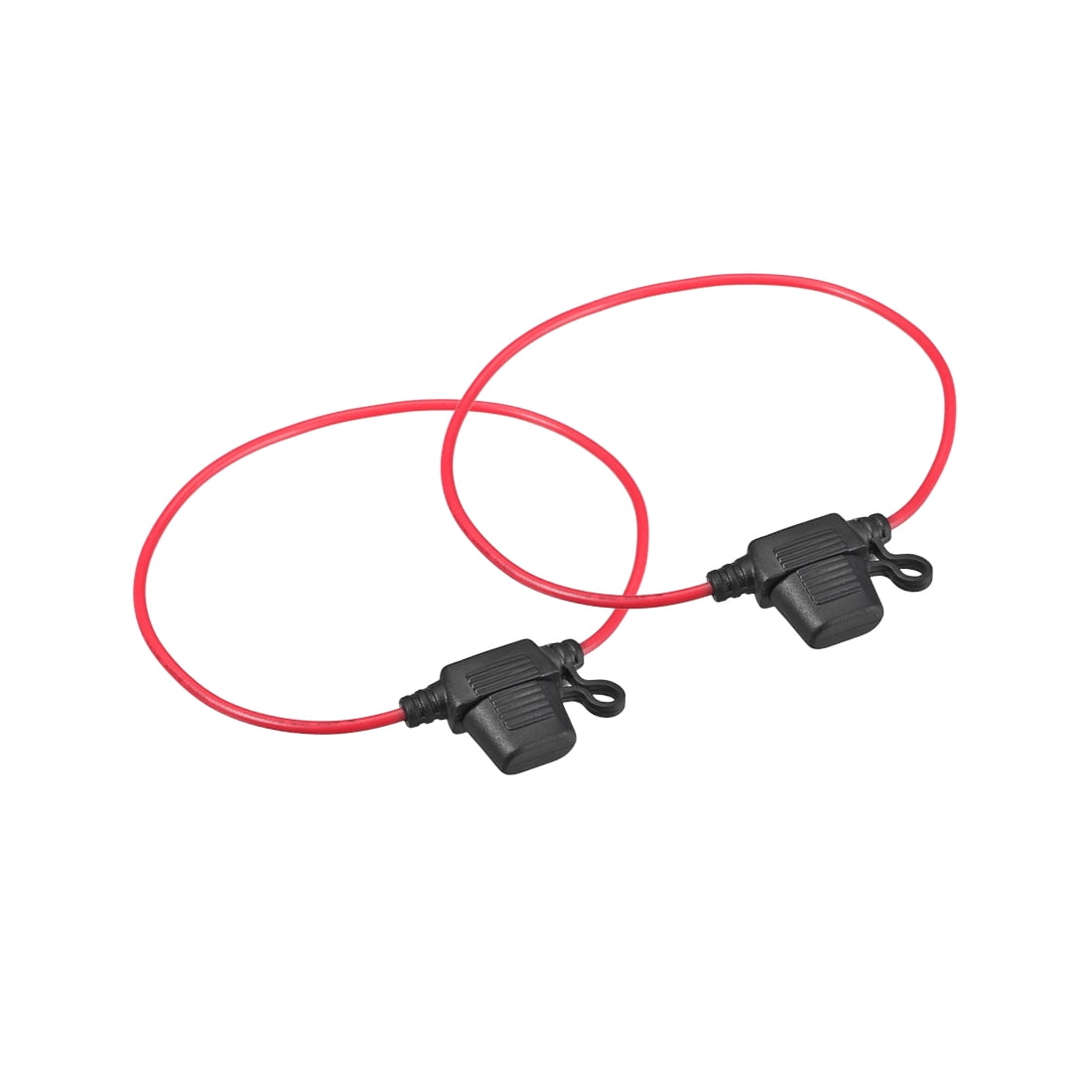 Fuse Holder In-line 18AWG Waterproof Fuse Holder Black 2Pcs for Small ...