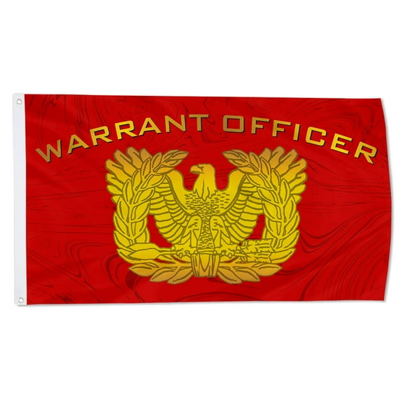 Cayyon Warrant Officer Flag 3x5Feet Military Banner with 2 Brass Grommets