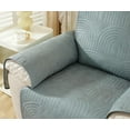 thumbnail image 5 of XUELC Non Slip Recliner Chair Cover- Waterproof Faux Suede Recliner Cover  Recliner Slipcovers with Elastic Straps for Pets and Kids 23.4in Blue, 5 of 14