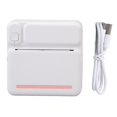 thumbnail image 1 of LNGOOR Mini Thermal Sticker Printer  Portable Inkless Bluetooth APP Printer for Kids  DIY Study Notes  Pictures  Receipts  Pink Color  Compact Design for Easy Use, 1 of 9