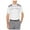 White - brightwhite, variant on PGA Tour Mens Colorblocked Polo Shirt, White, Small