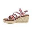 thumbnail image 3 of Corkys Womens All Nighter Floral Espadrille Wedge  Casual Shoes, 3 of 5