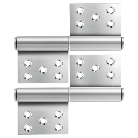 UPOUART 1Par Bisagras Para Puertas Hogar Inoxidable Con Soporte Estable Y Duradero