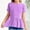 Purple, variant on Mwjwdo Girls Summer Cute Peplum T-Shirts Kids Trendy Ruffle Short Sleeve Loose Fit Casual Crewneck Tunic Tops Blouse for 3-12 Years Army Green 3 Years