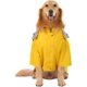 thumbnail image 2 of Chubasquero de doble capa con cremallera y capucha para perros pequeños a grandes, patos, rosa, XL, 2 of 7