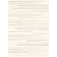 thumbnail image 1 of Fika Cream-Silver Polypropylene Rug 7'10" x 10'2", 1 of 1