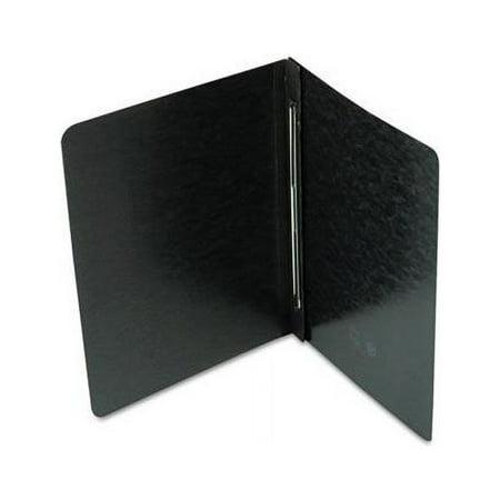 Side Opening Pressguard Report Cover, Prong Fastener, Letter, Black