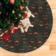thumbnail image 5 of FMSHPON Halloween Cobweb Pattern Xmas Christmas Tree Skirt Stand Mat for Holiday Party Decoration Indoor Outdoor 48 inches, 5 of 6