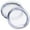 Transparent, variant on BRIGHTFUFU 2pcs Tumbler Lids Replacement Lids Spill Proof Lids Splash Resistant Lids Covers for Cup