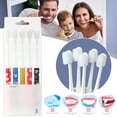 thumbnail image 2 of 5Pcs Adult Toothbrushes Household Creative Cartoon Print Soft Hair Toothbrush, 2 of 9