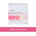 thumbnail image 4 of McKesson Hydrocellular Foam Dressing, Acrylic Adhesive Wound Bandage, 4 in x 4 in, 10 Count, 10 Packs, 100 Total, 4 of 10