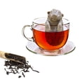 thumbnail image 2 of Hedgehog tea infuser silicone tea separator animal shape tea filter elephant manatee design tea filter, 2 of 5