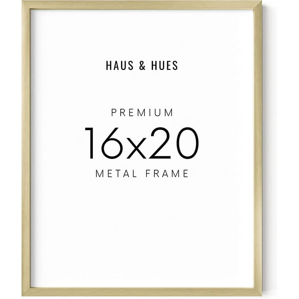 Haus and Hues 16x20 Gold Picture Frame Set of 1 Picture Frame